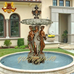 Fuente <span class=keywords><strong>de</strong></span> Agua <span class=keywords><strong>de</strong></span> Bronce Grande <span class=keywords><strong>para</strong></span> Jardín Exterior <span class=keywords><strong>de</strong></span> Diseño Moderno - Product Image 4