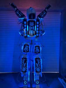 Disfraz de Robot LED para Adulto para Fiestas y Actuaciones, Inspirado en Flamenco con Zancos para Eventos de Salón - Product Image 5