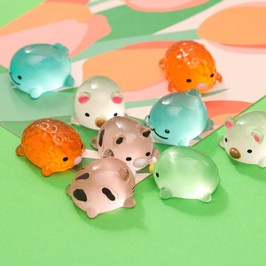 Accesorios de Resina de Dibujos Animados en 3D de <span class=keywords><strong>Criaturas</strong></span> <span class=keywords><strong>Luminosas</strong></span> de Esquina, Miniaturas de Adornos para Automóviles, Juguetes, Materiales Hechos a Mano, Venta al por Mayor - Product Image 3