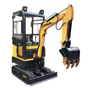 Mini-excavatrice de haute qualité de Chine, 1 tonne, 1,2 tonne, 1,5 tonne, avec cabine fermée, à vendre - Product Image 2