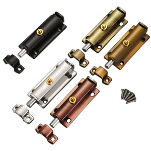 Mộc Mạc hiện đại thép không gỉ lật hàng rào cổng Latch Barn Door Lock phần cứng cho tủ đổ cửa trượt phòng khách phòng tắm - Product Image 1
