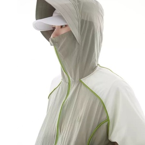 Chaqueta Cortavientos con Capucha para Mujer, Protección UV, Transpirable, para Exteriores, Pedidos al por Mayor, UPF50 y Protección Anti-UV - Product Image 3