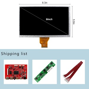 บอร์ดขับหน้า<span class=keywords><strong>จอ</strong></span> LCD <span class=keywords><strong>IPS</strong></span> HD-Mi Type-C 2Usb อินพุต At090Tn10 800X480รถยนต์<span class=keywords><strong>จอ</strong></span>แสดงผล LCD 50Pin แผง LCD TTL 9นิ้ว - Product Image 3