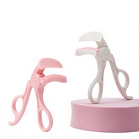 Recourbe-cils manuel sans cadre Fangling, recourbe-cils à large angle, doux pour la peau, boucles naturelles durables pour les débutants
