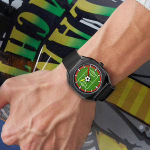 2024 livraison rapide fabricant prix de gros terrain de Football thème montres créatives Quartz mode montres-bracelets - Product Image 5