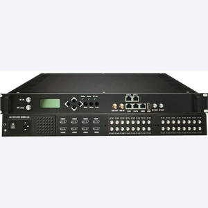Codificador Modulador ASI IP ISDB-T/DVB-T/DVB-C de 24 Canales Full HD, Compresión H.264/H265, Convertidor RF, Equipo de <span class=keywords><strong>TV</strong></span> Web Metálico - Product Image 1