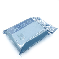 Carnet antistatique ESD pour salle blanche, haute luminosité, format A5/taille personnalisée, couverture en cuir PU, sans poussière, pour l'impression et la papeterie