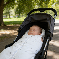 Gigoteuse Bébé Réutilisable Économique avec Conception Multi-Couches pour Bébés de 0 à 3 Mois – Idéale pour les Garderies