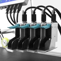 Máquina de Impresión Automática de Fecha de Caducidad de Alta Velocidad con Múltiples Cabezales para Bolsas de Plástico y Cajas de Cartón con Impresión Multilateral
