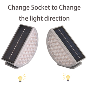 Ngoài trời không thấm nước LED năng lượng mặt trời Tường Cảm biến ánh sáng cho an ninh ban đêm vườn bước cầu thang hàng rào cổng cảnh quan công viên xây dựng biệt thự - Product Image 2