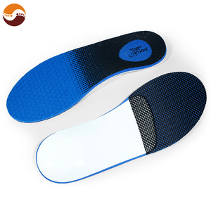 Semelles de chaussures de sport unisexes pour soulager la fasciite plantaire - Soutien de la voûte plantaire, absorption des chocs, design orthopédique, semelles en éponge - Product Image 1