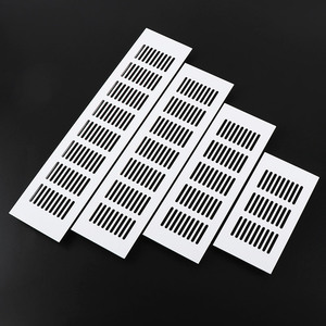 Breathable Mesh Aluminum Alloy Ventilation Grille For Cabinet Wardrobe Door Wall Mount Detachable Heat Dissipation Cover - Product Image 3