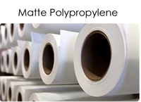 Papier synthétique polypropylène PP de qualité supérieure pour impression jet d'encre éco-solvant, 205 microns, mat