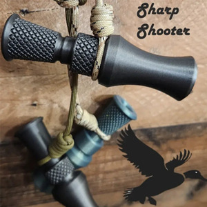 เครื่องเรียกเป็ดแบบพกพา Sharpshooter รุ่น Black 5 พร้อมเสียงเปลี่ยนได้ 5 แบบ สำหรับล่อเป็ดในการล่าสัตว์ - Product Image 1