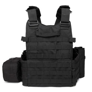 Chaleco portador de placa de camuflaje, bolsos multifuncionales para hombres, equipo al aire libre, aparejo de pecho para ciclismo, bolsa colgante, chaleco táctico - Product Image 4