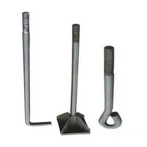 สลักเกลียวหัวหกเหลี่ยมเหล็กกล้าคาร์บอน GB799 <span class=keywords><strong>ร</strong></span>ูปทรงเลข 9 ขนาด M12-M42 สำหรับยึดคอนกรีตฐานเสาเค<span class=keywords><strong>ร</strong></span>น หินฐาน และสกรูยึดฐาน - Product Image 5