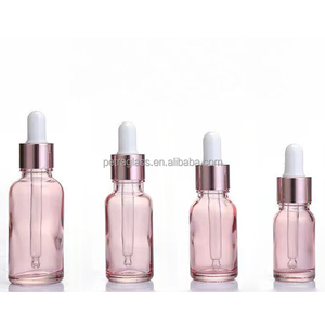10ml 15ml 30ml 50ml 100ml cosmetici di vetro di colore <span class=keywords><strong>rosa</strong></span> bottiglia essenza del viso su misura di lusso vuoto contagocce - Product Image 6