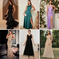Vêtements d'occasion Prix direct usine Robes d'été pour femmes Vente en gros Nouvelle robe à bretelles française Vêtements de marque Styles multiples