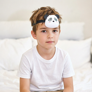 Lampe <span class=keywords><strong>frontale</strong></span> rechargeable en silicone Panda pour enfants - Lampe de camping d'urgence LED portable, mini-lampe de nuit pour bébé, cadeau de Noël - Product Image 1