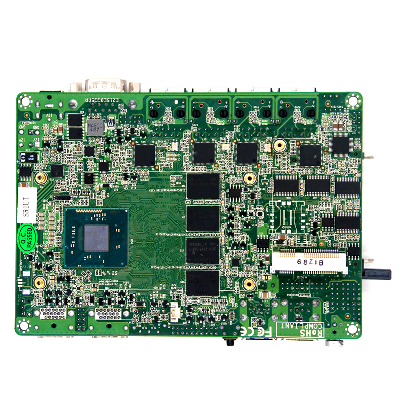Промышленная материнская плата x86, ЦП J1900, 3,5 дюйма, 146*102 мм, Промышленная материнская плата 4 I211AGbE, компьютерная материнская плата для робота
