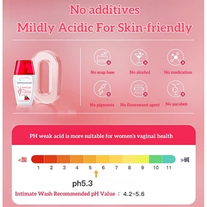 Private Label PH Balance Hygiene Pflege Feminine Vaginal Yoni Clean ser Wash Cranberry Yoni Wasch lotion - Product Image 3