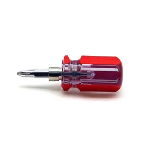 Multi Fungsi Merah dan Putih Menangani Mini Kecil Sekrup Elektronik Alat Mainan DIY Saku Torx Obeng Berlubang
