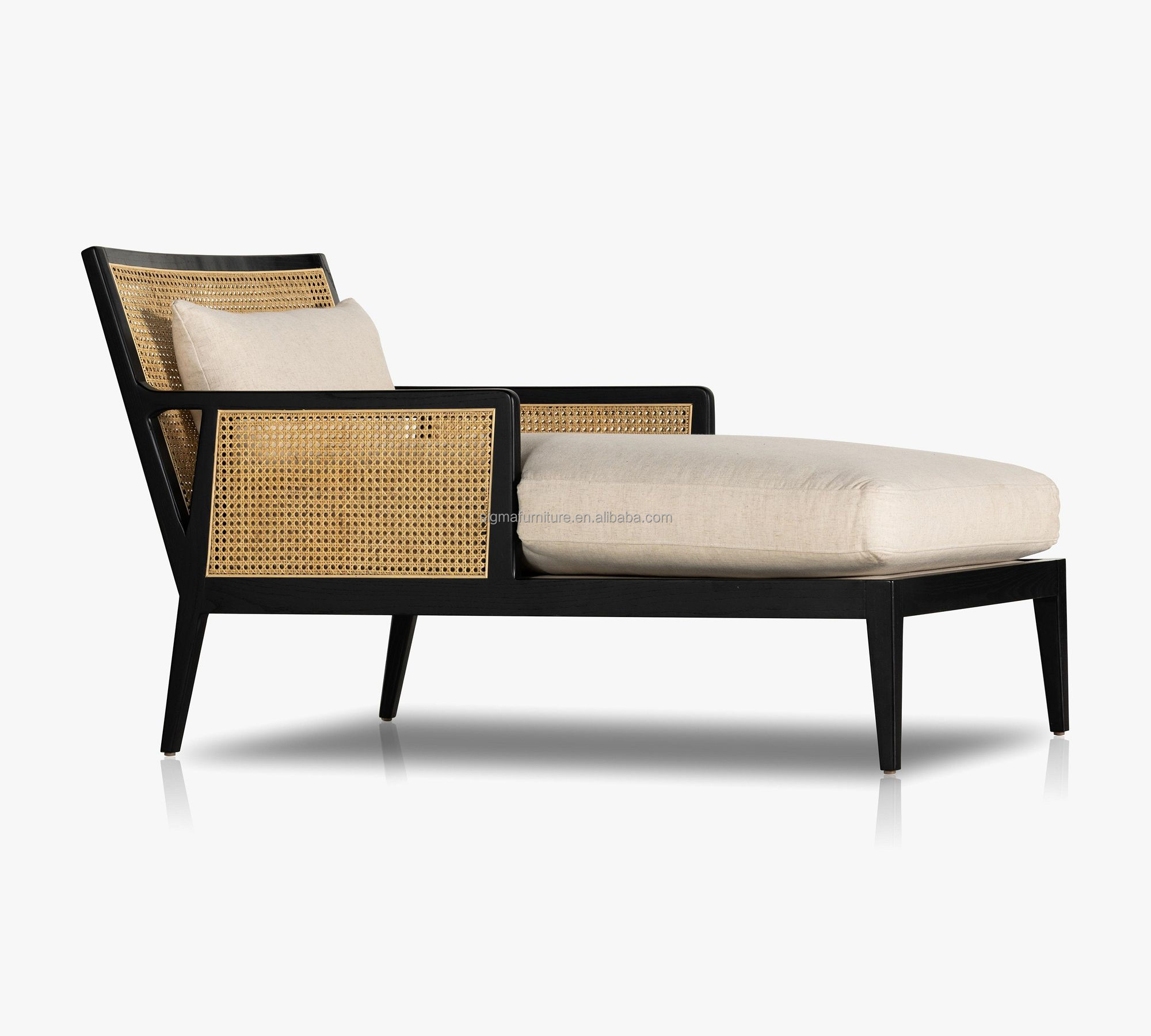 New fashion italian luxury villa sofa rest chaise lounge design living room furniture