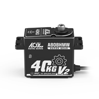 Servo de Dirección Digital AGFRC A80BHMW V2 de Alto Torque, Programable, Accesorio de Repuesto para Vehículos RC