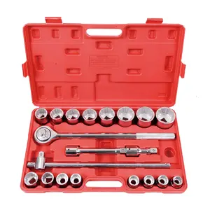 Auto repair tools 21-piece set flying ratchet wrench combination manual sleeve hardware household portable tool kit