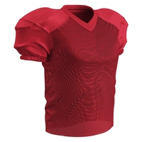 Ropa de fútbol americano personalizada poliéster en blanco hombres fútbol Jersey malla práctica atlética camiseta