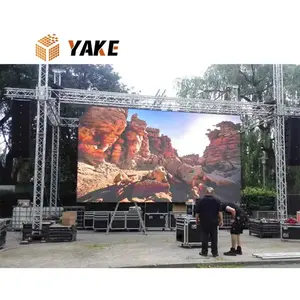 Yake panel sewa layar panggung 3.91 Harga dinding Video eksterior Pantalla 3.9mm 3.9 3mm Pixel Pitch 3 P3.91 tampilan Led luar ruangan