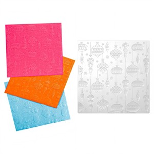 23089 6*6inch 3D dập nổi thư mục DIY Nhựa dập nổi thư mục Đèn lồng Mô hình dập nổi thư mục thẻ làm và scrapbooking - Product Image 2