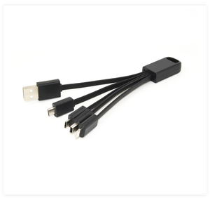 Regalo promocional <span class=keywords><strong>Entrada</strong></span> de 2 vías Cable de carga 4 en 1 Cable <span class=keywords><strong>Usb</strong></span> todo en uno con impresión de logotipo Llavero de cable <span class=keywords><strong>Usb</strong></span> para todos los teléfonos - Product Image 4