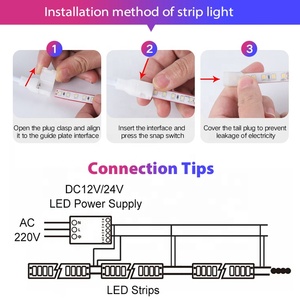 Tira de <span class=keywords><strong>Luces</strong></span> LED Sumergibles IP68 <span class=keywords><strong>para</strong></span> Piscina, Decoración Inteligente <span class=keywords><strong>para</strong></span> Camas de Neón, Cuerpo de Lámpara ABS <span class=keywords><strong>para</strong></span> Paisajismo - Product Image 4