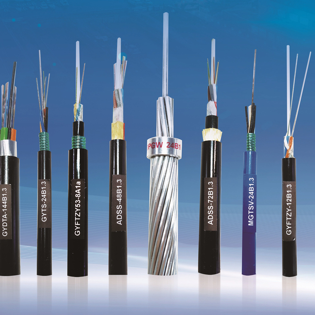 Outdoor Optical Fiber Cable for FTTH 4 8 12 24 48 96 144 288 Core ADSS GYTA GYTS GYXTW GYFTC8S Used with SM Fiber Type
