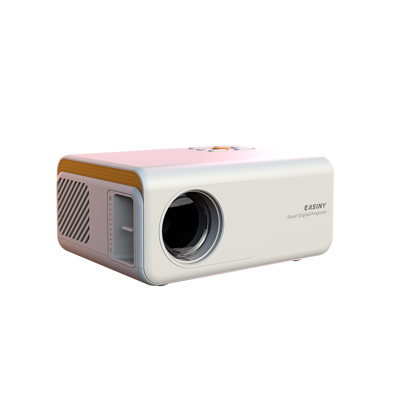 2022 new arrival E1 mirror wireless slim led high resolution multilingual home theater cinema education beamer projector