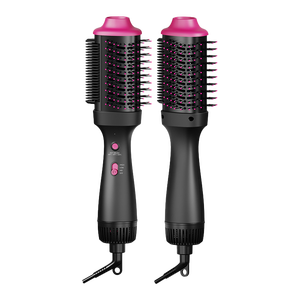 Brosse Sèche-Cheveux Électrique en Céramique à Air Chaud, Double Usage Humide/Sec, Chauffage Rapide, Usage Domestique, 45W, Rose - Product Image 5