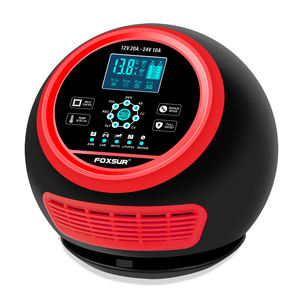 شاحن بطارية ذكي أوتوماتيكي بـ7 مراحل 12 فولت 20 أمبير و24 فولت 10 أمبير لبطاريات السيارات AGM والرصاص الحمضي وليثيوم فوسفات الحديد - Product Image 2