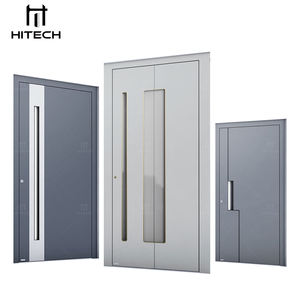 Hitech-Designs modernes américains Portes d'entrée résidentielles Maisons Porte d'entrée principale Porte principale en métal à haute brillance - Product Image 1
