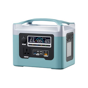 Station d'alimentation au lithium ternaire à onde sinusoïdale pure 200W solaire 220V50Hz 65W Type-C XT60 MPPT Lampe torche LED - Product Image 3