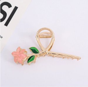 <strong>Colorful</strong> High Quality <strong>Flower</strong> <strong>Hair</strong> Clips Custom Design <strong>Flower</strong> <strong>Hair</strong> <strong>Claw</strong> New Popular Style Girls <strong>Hair</strong> <strong>Claw</strong> - Product Image 4