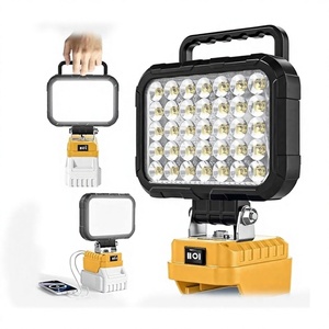 ไฟ LED แบบพกพา 21V แบตเตอรี่เครื่องมือช่างแบบชาร์จได้ 2000mAh ไฟส่องสว่างกลางแจ้ง สำหรับงานซ่อมแซมบ้าน งานฉุกเฉิน และงานบำรุงรักษา STD-E5 - Product Image 1