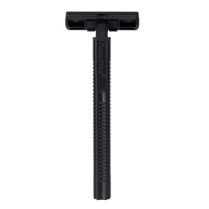 High Quality Stainless Steel Razor Blade for Men Factory Wholesale Fixed Head Twin Blade Safety Plastic Handle for Face <strong>Shaving</strong> - Product Image 2