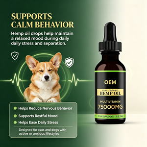 Proveedor Directo de Fábrica, Ácidos Grasos Omega <span class=keywords><strong>para</strong></span> la Salud de la Piel de las <span class=keywords><strong>Mascotas</strong></span>, Gotas Sedantes con Vitaminas - Product Image 2