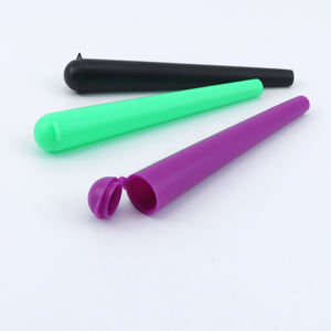 Tubo Cónico de Plástico Personalizado de 120 mm para Almacenamiento de Conos de Papel, Tubo Guardaconos Pre-Enrollados King Size con Tapa - Product Image 2