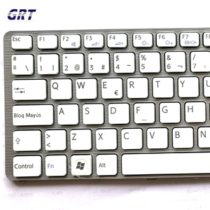 Brand New Laptop <b>Keyboard</b> for Sony Vaio NW VGN-NW Series White SP <b>Keyboard</b> Spanish Layout Teclado - Product Image 1