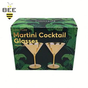 Custom Logo Empty Design Wine Bottle Box Thickened Corrugated Full Printing Glass Packaging for Cosmetics for Gifts Embossing - Product Image 5