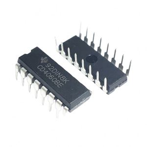 Nuevo Circuito Integrado DIP16 de Conteo Serial Binario de 14 Niveles CD4060 CD4060BE Hecho en China - Product Image 1