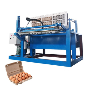 Ligne de moulage de pâte à papier multi-produits pour barquettes à œufs, supports pour fruits (pommes), porte-bouteilles, protège-chaussures et <span class=keywords><strong>semis</strong></span> - Product Image 5
