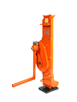 Cric mécanique TOYO-INTL 20 tonnes SJ-A 20t, cric mécanique pour le levage de marchandises, levage de charges, rouge orange, alliage d'acier